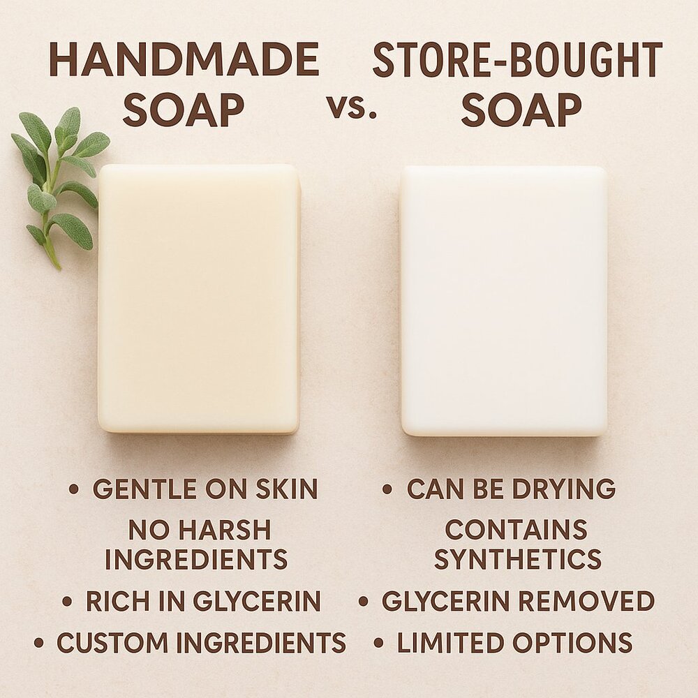 Handmade Bar Soap - Michelle’s‎ Creatives - All Natural Plant Based 5 oz bars!